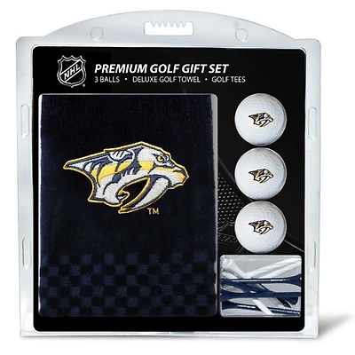 Nashville Predators Embroidered Golf Gift Set