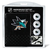 San Jose Sharks Embroidered Golf Gift Set