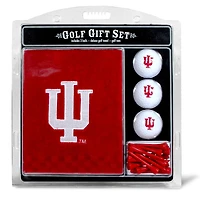 Indiana Hoosiers Embroidered Golf Gift Set