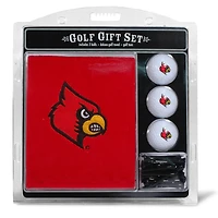 Louisville Cardinals Embroidered Logo Golf Gift Set