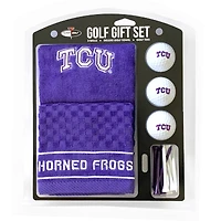 TCU Horned Frogs Embroidered Golf Gift Set