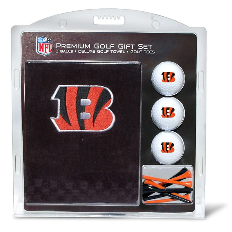 Cincinnati Bengals Embroidered Golf Gift Set