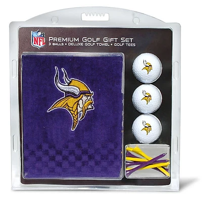 Minnesota Vikings Embroidered Golf Gift Set