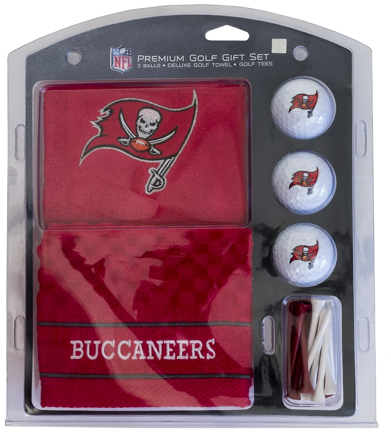 Tampa Bay Buccaneers Embroidered Golf Gift Set