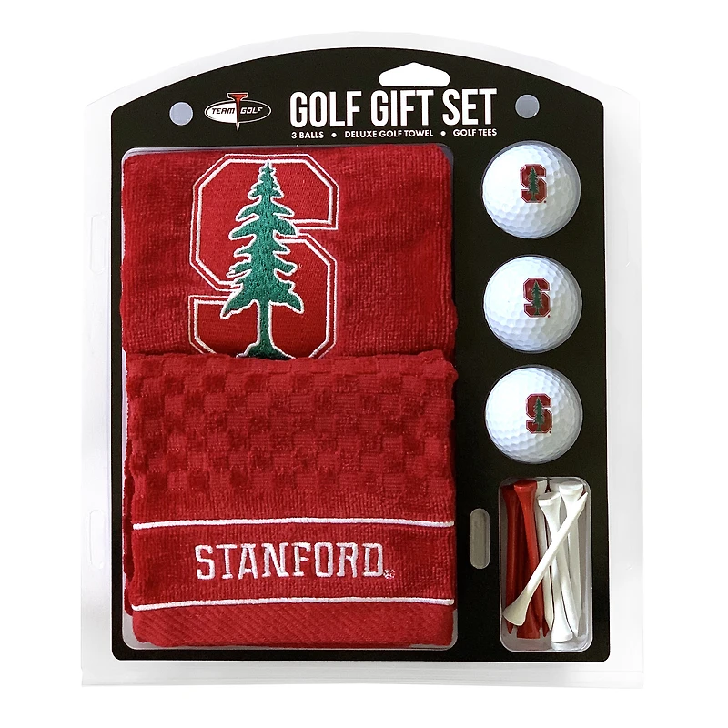 Stanford Cardinal Embroidered Golf Gift Set