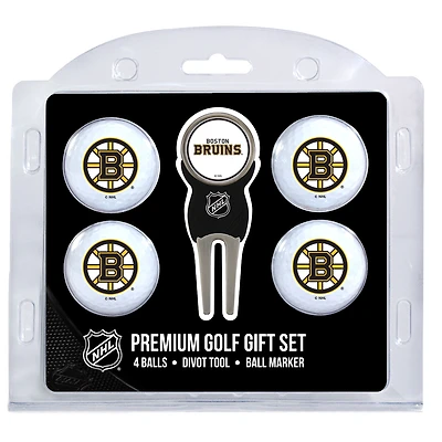Boston Bruins 4-Ball Gift Set