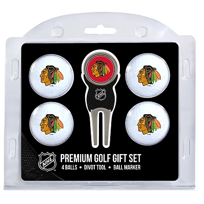 Chicago Blackhawks 4-Ball Gift Set