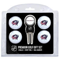 Columbus Blue Jackets 4-Ball Gift Set