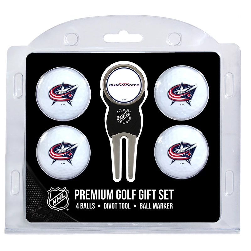 Columbus Blue Jackets 4-Ball Gift Set