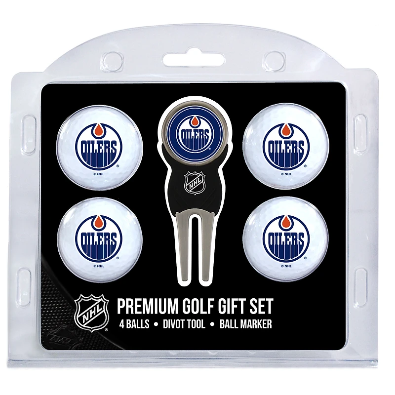 Edmonton Oilers 4-Ball Gift Set