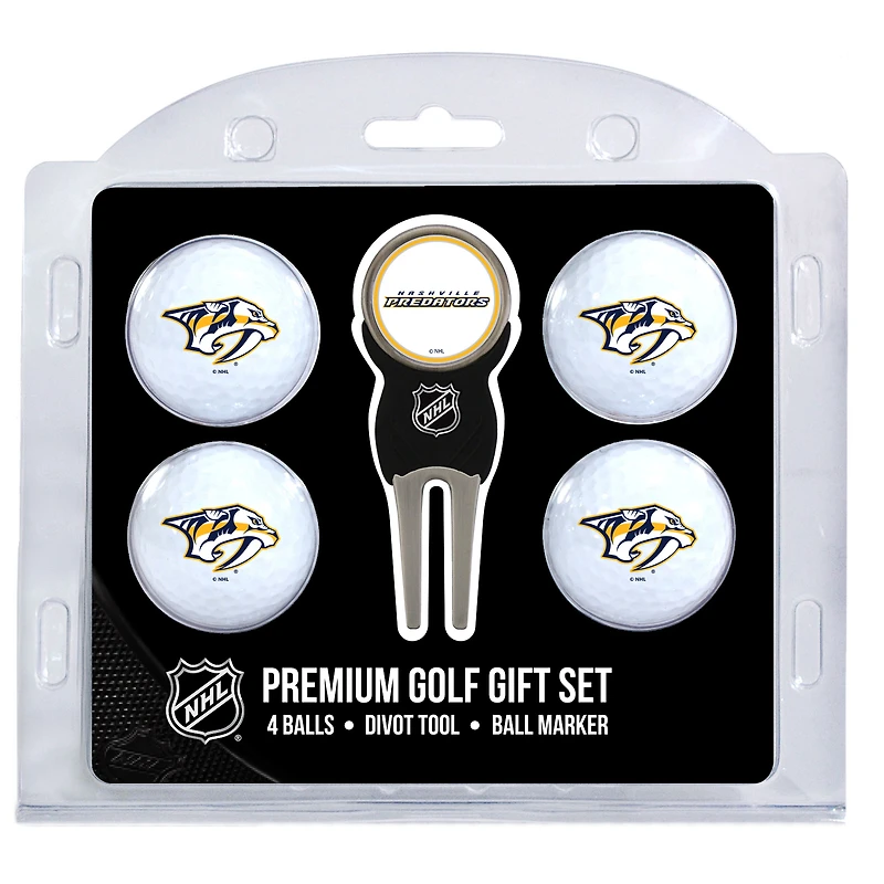 Nashville Predators 4-Ball Gift Set