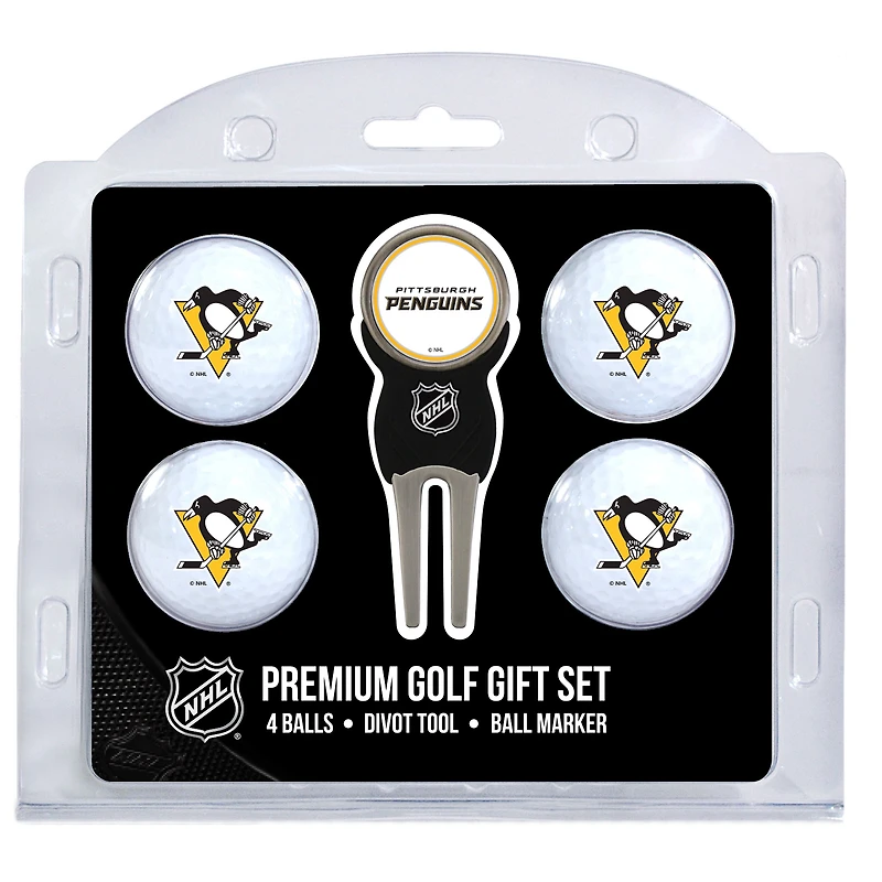 Pittsburgh Penguins 4-Ball Gift Set