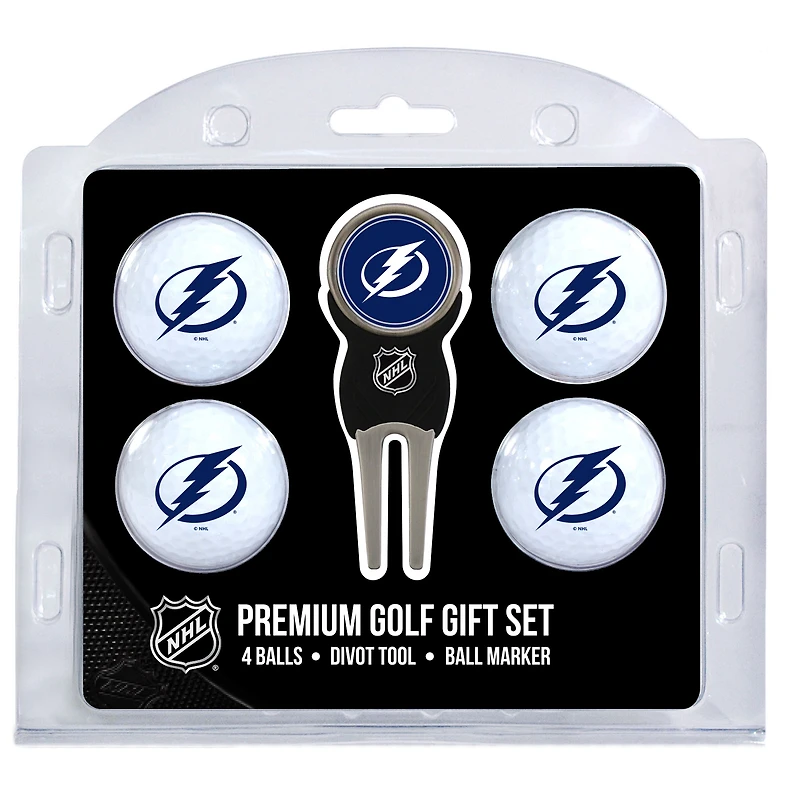 Tampa Bay Lightning 4-Ball Gift Set