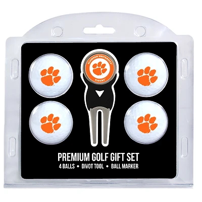 Clemson Tigers 4-Ball Gift Set