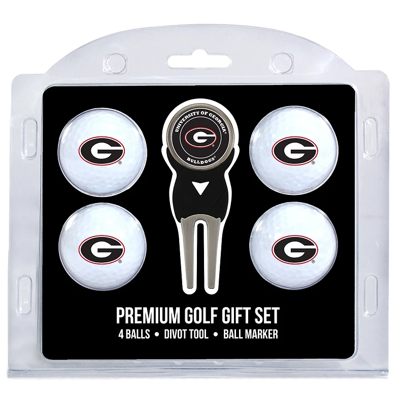 Georgia Bulldogs 4-Ball Gift Set