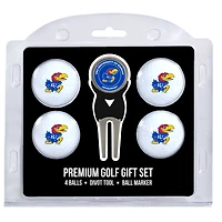 Kansas Jayhawks 4-Ball Gift Set