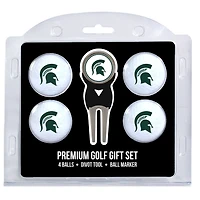 Michigan State Spartans 4-Ball Gift Set