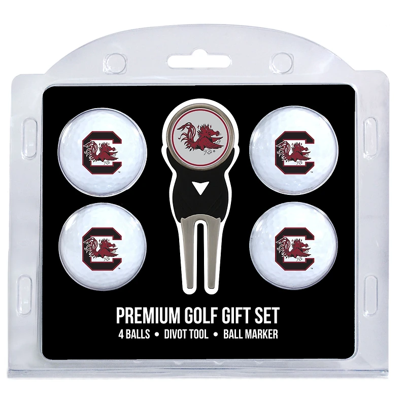 South Carolina Gamecocks 4-Ball Gift Set