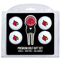 Louisville Cardinals 4-Ball Gift Set