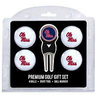 Ole Miss Rebels 4-Ball Gift Set