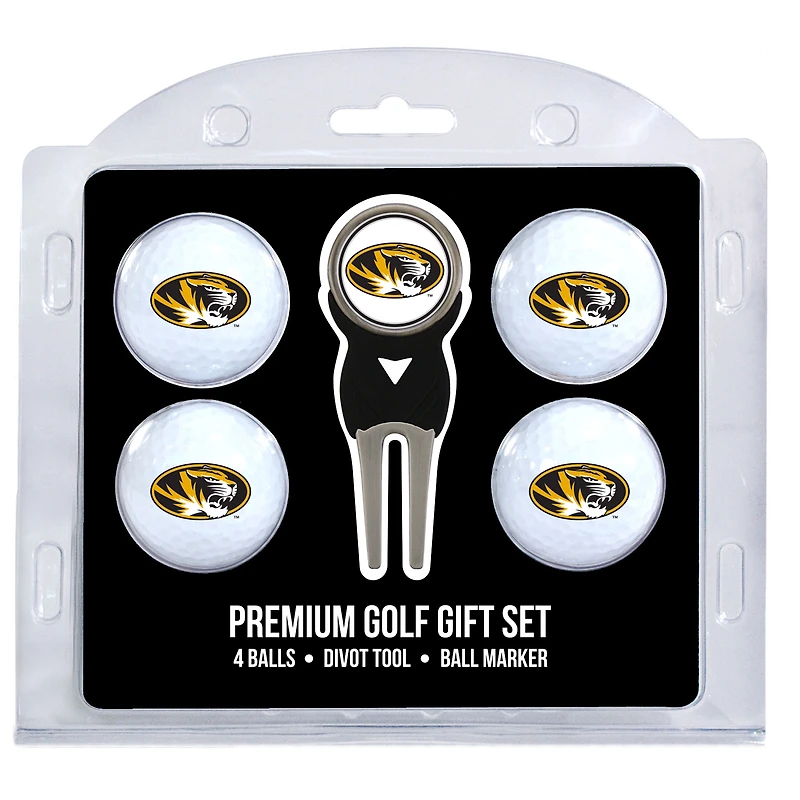 Missouri Tigers 4-Ball Gift Set