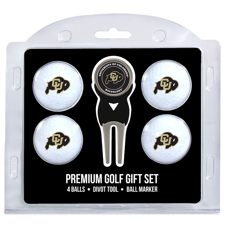 Colorado Buffaloes 4-Ball Gift Set