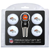 Denver Broncos 4-Ball Gift Set