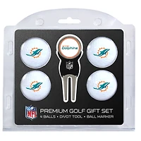Miami Dolphins 4-Ball Gift Set