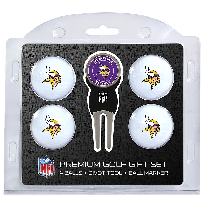Minnesota Vikings 4-Ball Gift Set