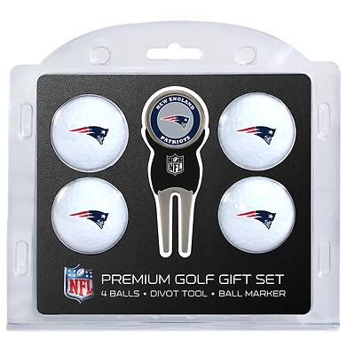 New England Patriots 4-Ball Gift Set