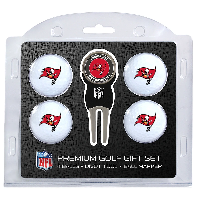 Tampa Bay Buccaneers 4-Ball Gift Set