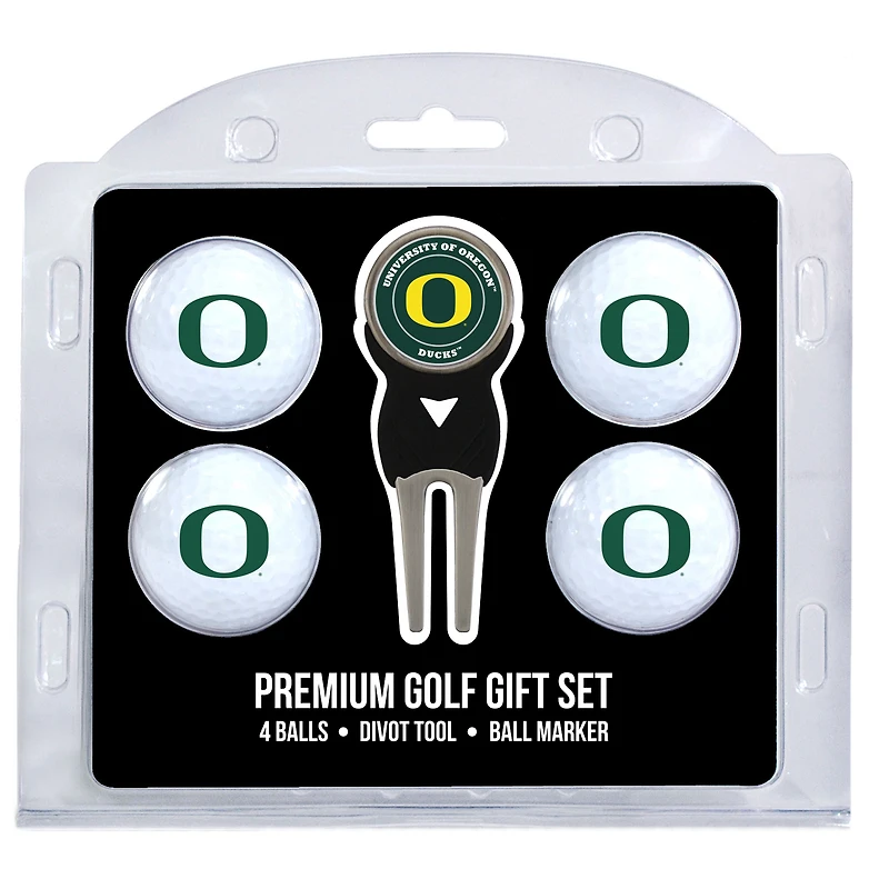 Oregon Ducks 4-Ball Gift Set