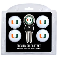 Miami Hurricanes 4-Ball Gift Set