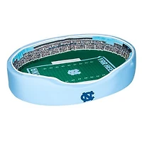Blue/White North Carolina Tar Heels 38'' x 25'' x 8'' Large Stadium Oval Dog Bed