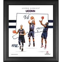 UConn Huskies Framed 15" x 17" Franchise Foundations Collage