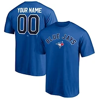 Men's Royal Toronto Blue Jays Personalized Team Winning Streak Name & Number T-Shirt