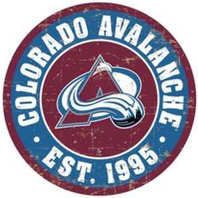 Colorado Avalanche 22'' Vintage Wall Sign