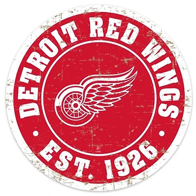 Detroit Red Wings 22'' Vintage Wall Sign