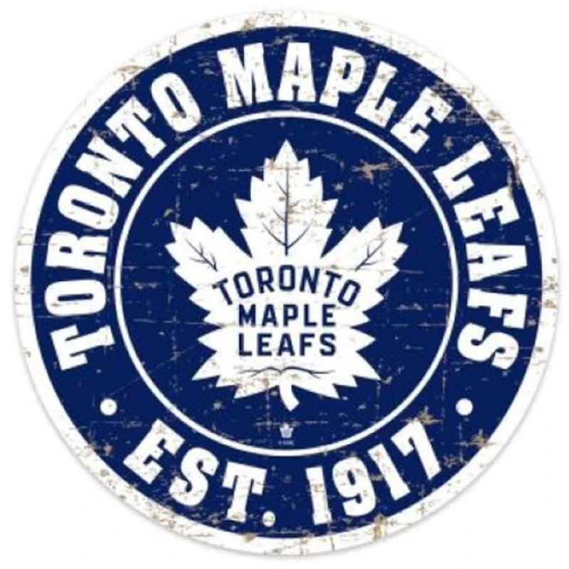 Toronto Maple Leafs 22'' Vintage Wall Sign
