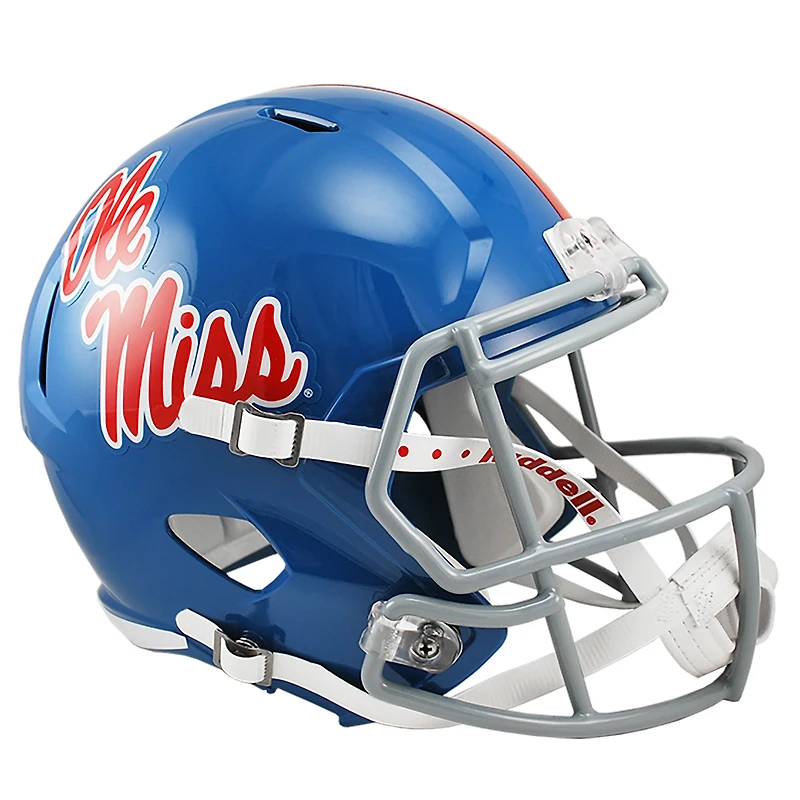 Ole Miss Rebels Riddell Powder Blue Speed Replica Football Helmet
