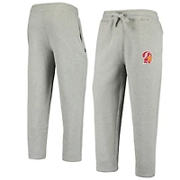 Men's Starter Heathered Gray Tampa Bay Buccaneers Throwback Option Run Sweatpants