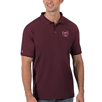Men's Antigua Maroon Missouri State University Bears Legacy Pique Polo