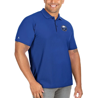 Men's Antigua Royal Buffalo Sabres Big & Tall Legacy Pique Polo