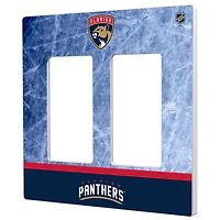 Florida Panthers Wordmark Double Rocker Lightswitch Plate