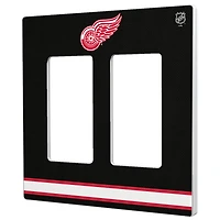 Detroit Red Wings Double Rocker Lightswitch Plate