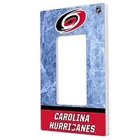 Carolina Hurricanes Wordmark Single Rocker Lightswitch Plate