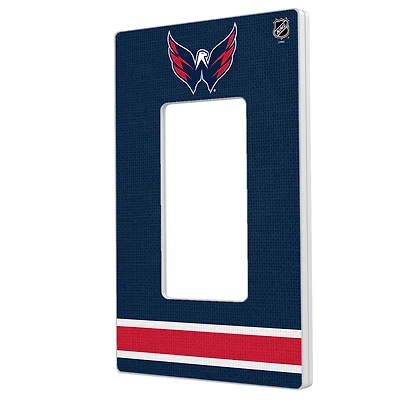 Washington Capitals Single Rocker Lightswitch Plate