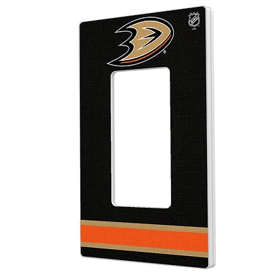 Anaheim Ducks Single Rocker Lightswitch Plate