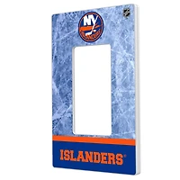 New York Islanders Wordmark Single Rocker Lightswitch Plate