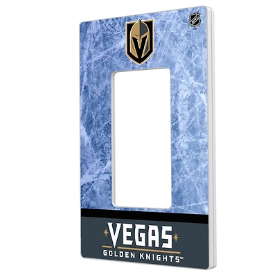 Vegas Golden Knights Wordmark Single Rocker Lightswitch Plate